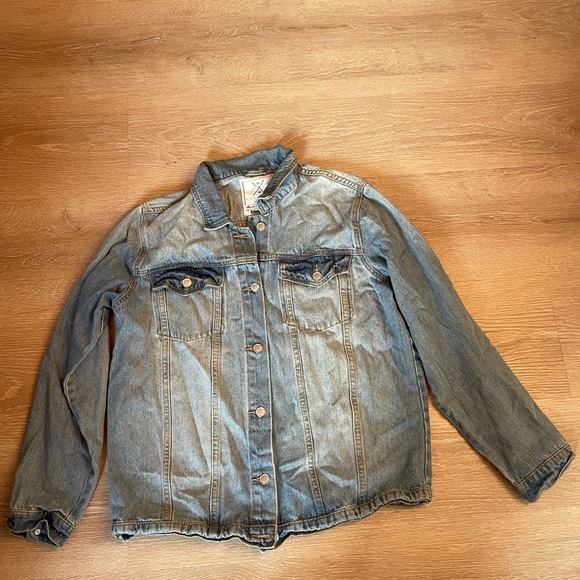 Embroidered Denim Jacket - Multicolor - Picture 2 of 3